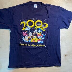 2002 Disney Florida tee on Delta Tag Large (GS)